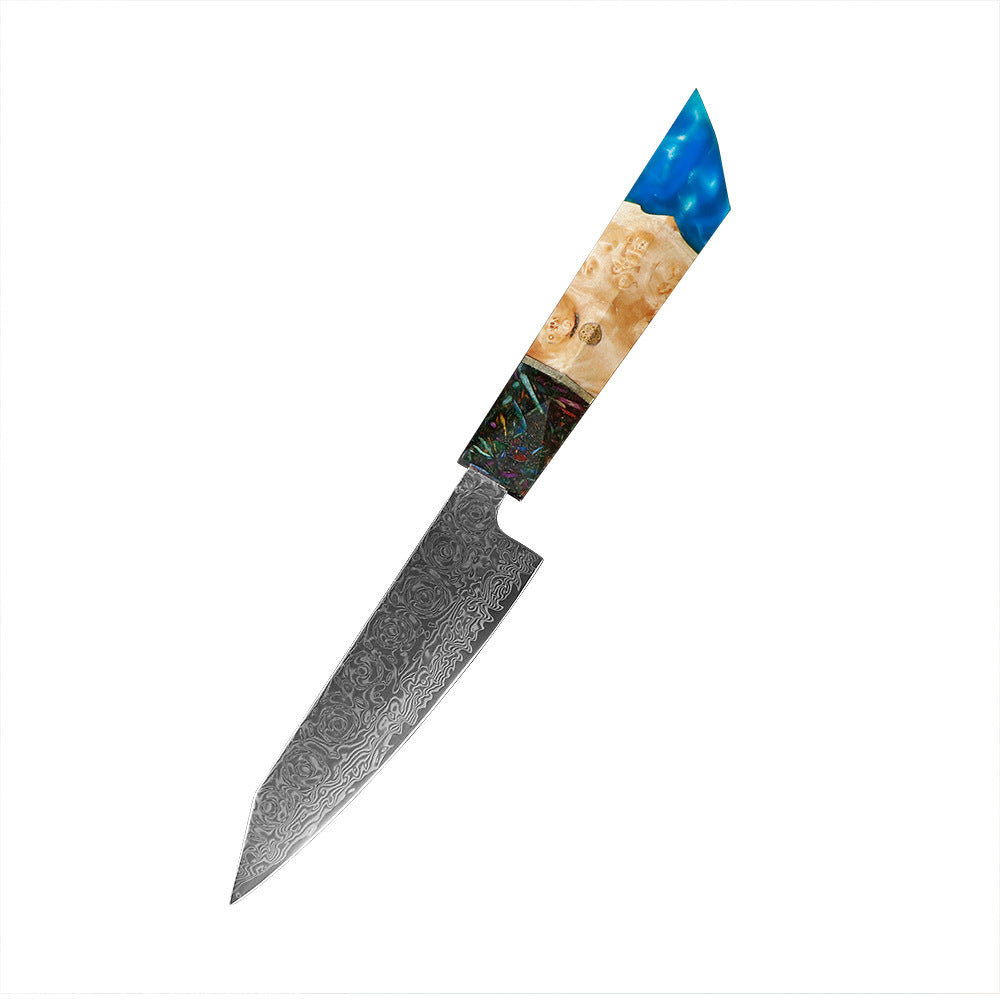 Couteau de Chef Damas — Manche Résine