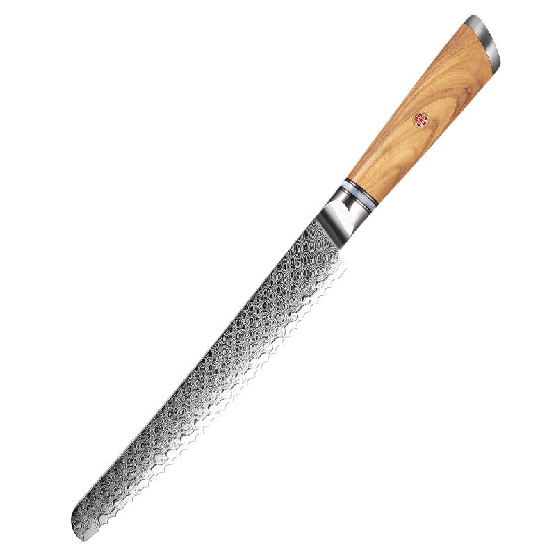 Couteau de Chef Damas — Manche Olivier