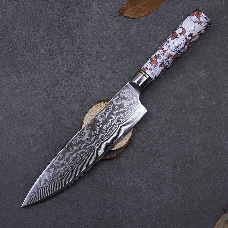 Couteau de Chef Damas — Manche Ivoire