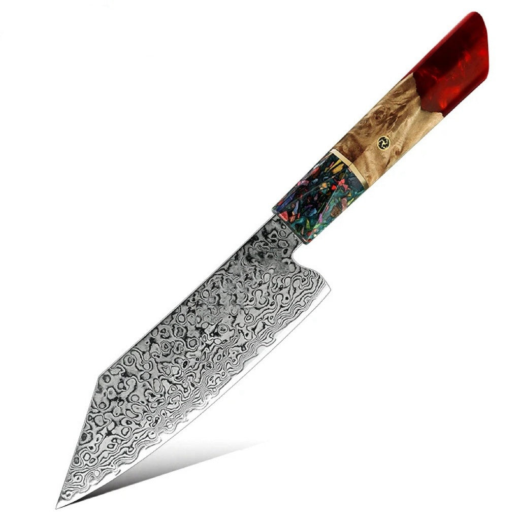 Couteau Fixe Damas — Le Trappeur