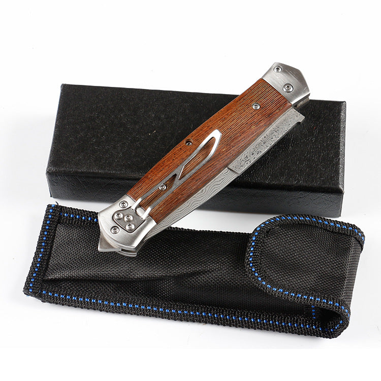 Canif Pliant Damas — Drop Point