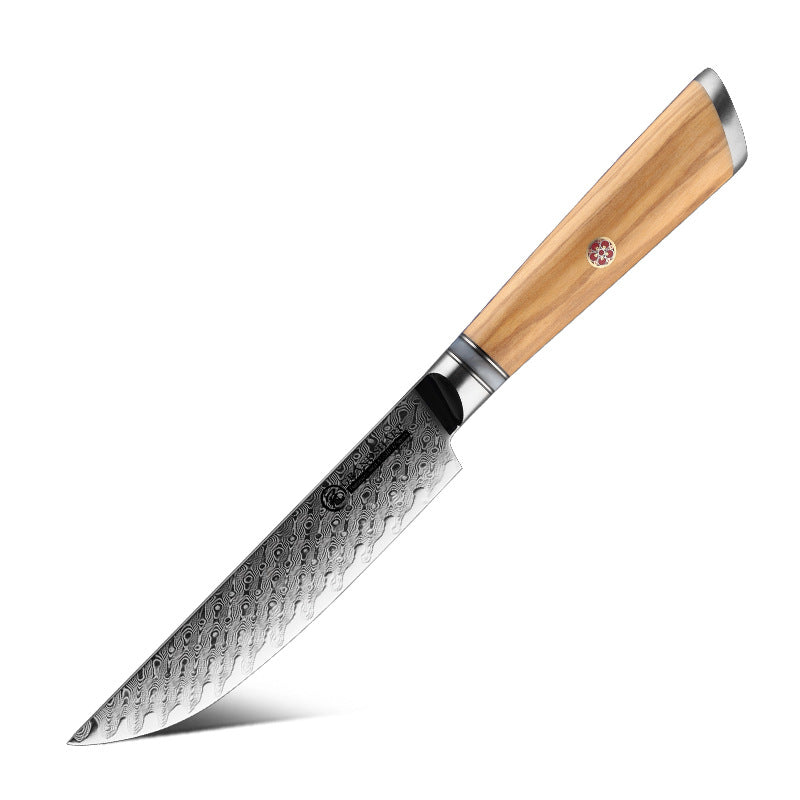 Couteau de Chef Damas — Manche Olivier
