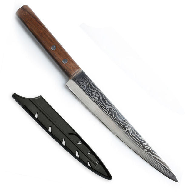 Couteau Yanagiba Damas — Lame du Sashimi
