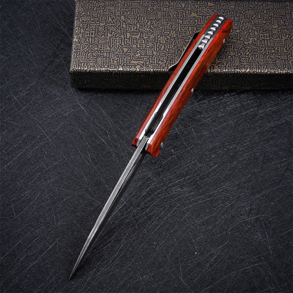 Canif Pliant Damas — Manche G10