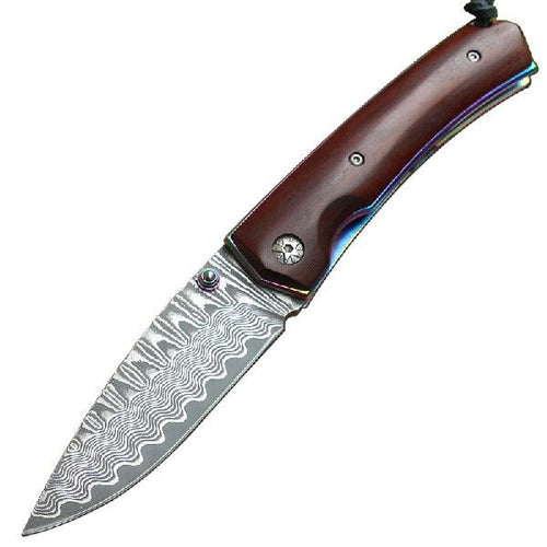 Canif Pliant Damas - Drop Point Classique