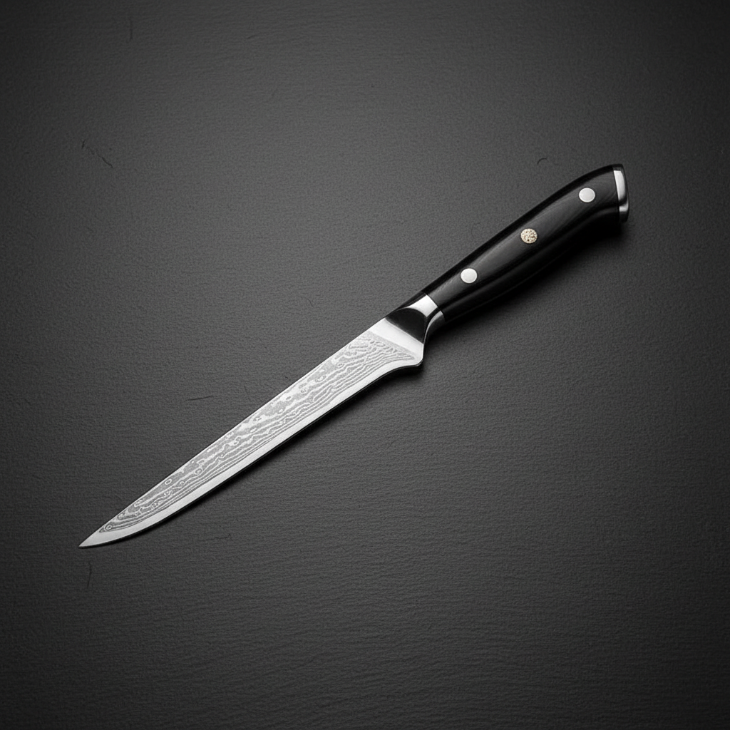 Couteau à Trancher Damas — Manche G10