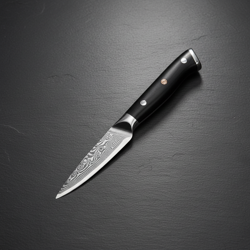 Couteau à Trancher Damas — Manche G10