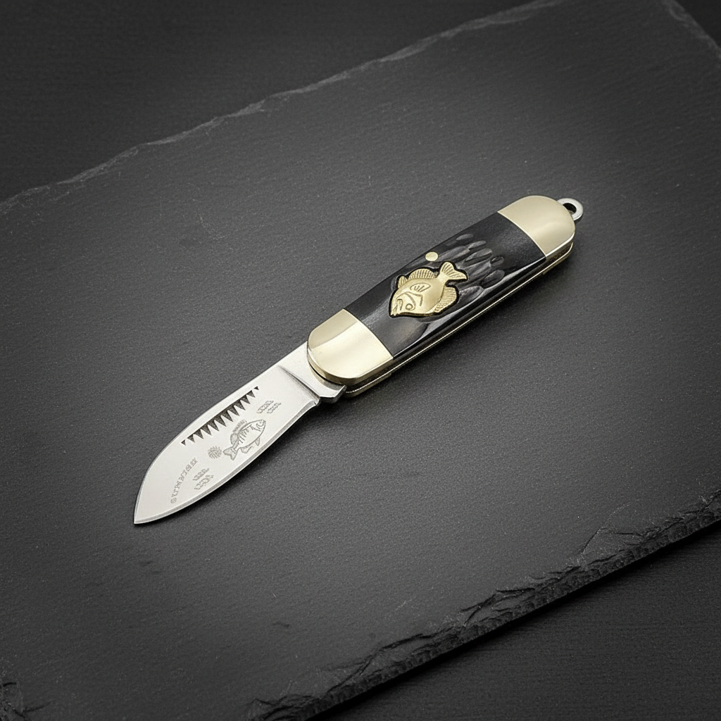 Canif Pliant Damas — Manche Bois de Cerf