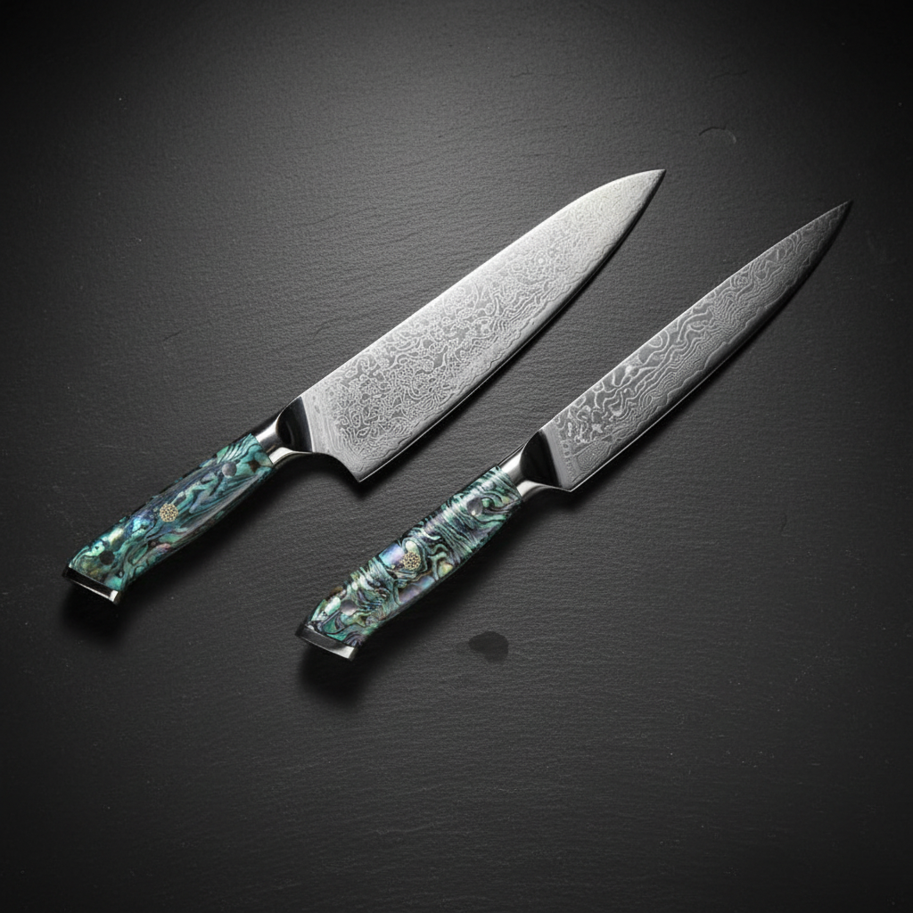 Couteau de Chef Damas — La Lame Maîtresse II