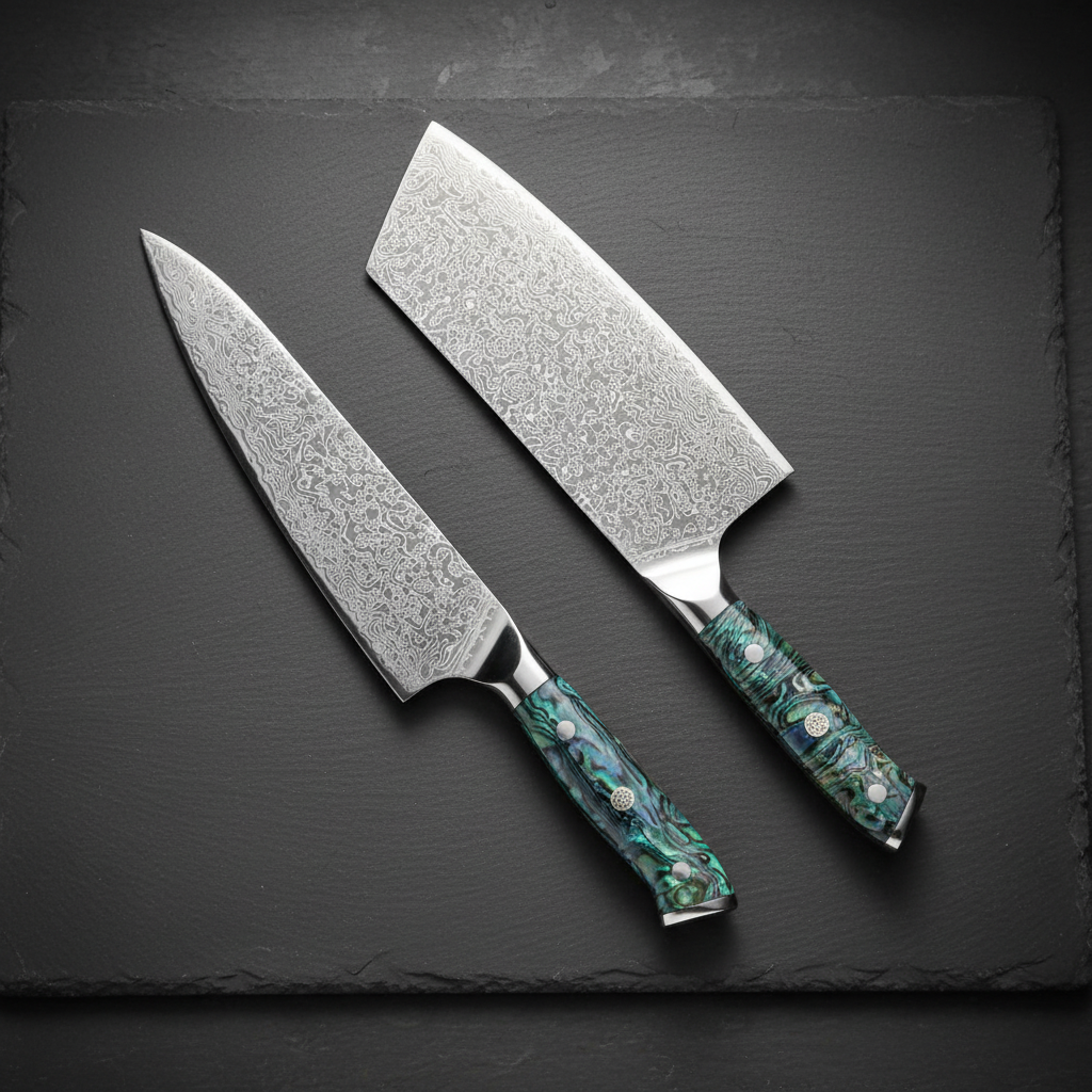 Couteau de Chef Damas — La Lame Maîtresse II
