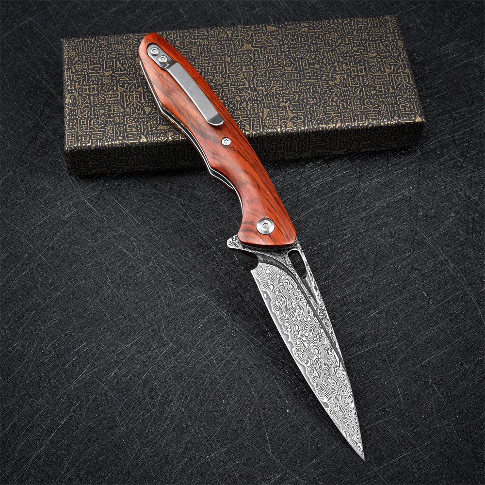 Canif Pliant Damas — Manche G10